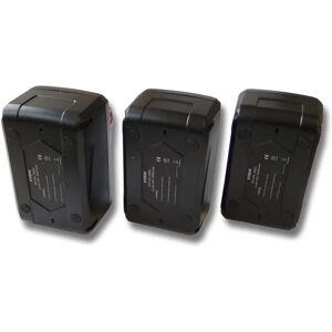 Ensemble de 3 Batteries VHBW pour Milwaukee V28 - 3000mAh Li-ion Noir - Publicité Ensemble de 3 Batteries VHBW pour Milwaukee V28 - 3000mAh Li-ion Noir - Publicité