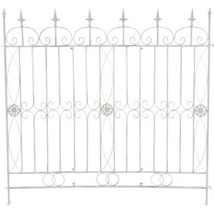 Homestoreking Modèle X124x116 Clôture de Jardin Rustique - Publicité Homestoreking Modèle X124x116 Clôture de Jardin Rustique - Publicité