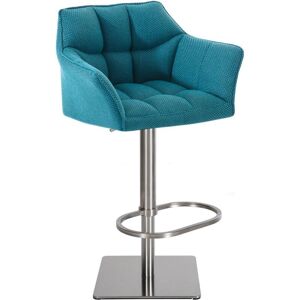 Tabouret Damaso Turquoise Réglable Pivotant - Siège de Bar Tabouret Damaso Turquoise Réglable Pivotant - Siège de Bar