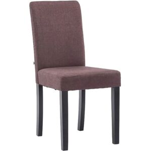 Homestoreking Ina Chaise de salle à manger marron à haut dossier - Chaise de salle à manger Homestoreking Ina Chaise de salle à manger marron à haut dossier - Chaise de salle à manger