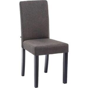 Chaise de Salle à Manger Élégante CLP - Dossier Haut, Tissu Durable, Style Moderne Chaise de Salle à Manger Élégante CLP - Dossier Haut, Tissu Durable, Style Moderne