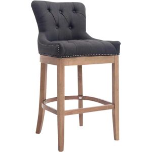 Tabouret de bar vintage en bois Lakewood - Style Chesterfield Tabouret de bar vintage en bois Lakewood - Style Chesterfield