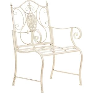 CLP Chaise de Jardin Punjab Crème Antique - Chaise de Jardin - Publicité CLP Chaise de Jardin Punjab Crème Antique - Chaise de Jardin - Publicité