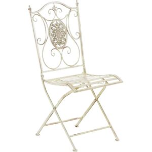 Pricenet Sibell Chaise de Jardin Pliable Crème Antique - Chair - Publicité Pricenet Sibell Chaise de Jardin Pliable Crème Antique - Chair - Publicité
