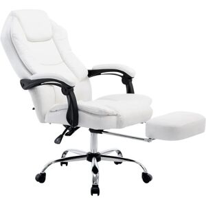 Chaise de bureau Castle de CLP - Réglable, Pivotante, Similicuir Chaise de bureau Castle de CLP - Réglable, Pivotante, Similicuir