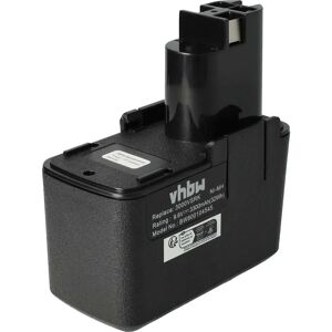 vhbw Battery for Bosch - 3300mAh NiMH - Black - Tool - 9.6V vhbw Battery for Bosch - 3300mAh NiMH - Black - Tool - 9.6V