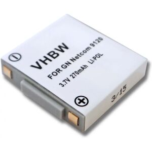 Batteria wireless vhbw - 270mAh, 3.7V - Compatibile con GN Netcom/Jabra Batteria wireless vhbw - 270mAh, 3.7V - Compatibile con GN Netcom/Jabra