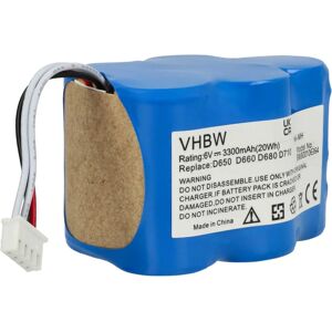 vhbw Battery Replacement for Robot Vacuum Cleaner - 3300mAh, 6V, NiMH vhbw Battery Replacement for Robot Vacuum Cleaner - 3300mAh, 6V, NiMH
