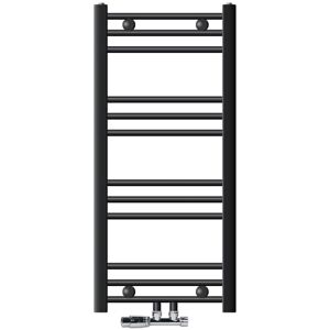 ECD GERMANY Sahara Radiateur - Kit de raccordement mural, 400x800mm, Anthracite - Publicité ECD GERMANY Sahara Radiateur - Kit de raccordement mural, 400x800mm, Anthracite - Publicité