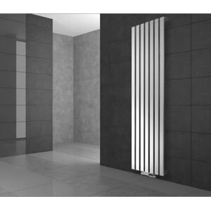 Radiatore Stella 260x1400 mm Bianco con Connessione Centrale Radiatore Stella 260x1400 mm Bianco con Connessione Centrale