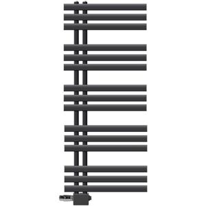 Radiateur Luxebath 500x1200mm Anthracite - Connexion Centrale - Publicité Radiateur Luxebath 500x1200mm Anthracite - Connexion Centrale - Publicité