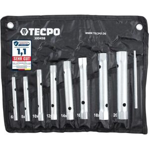 TECPO Set of Socket Wrenches - 6x7-20x22 mm, 8 pcs TECPO Set of Socket Wrenches - 6x7-20x22 mm, 8 pcs