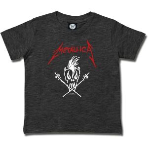 Metallica Scary Guy T-skjorte - Unisex - 92-116 - Grå antrasitt melert - T-skjorte Metallica Scary Guy T-skjorte - Unisex - 92-116 - Grå antrasitt melert - T-skjorte