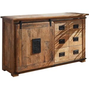 Massivmoebel24.de Buffet en Mango 140x45x85 naturel - Meuble TV - Publicité Massivmoebel24.de Buffet en Mango 140x45x85 naturel - Meuble TV - Publicité