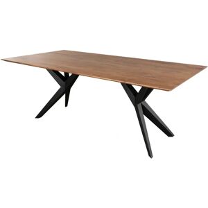 Table à manger en acacia de Massivmoebel24.de - Swiss Edge - Nature, 180x90x76 - Publicité Table à manger en acacia de Massivmoebel24.de - Swiss Edge - Nature, 180x90x76 - Publicité