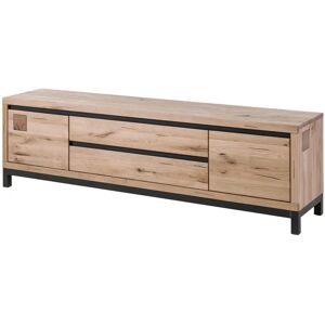 MASSIVMOEBEL24.DE Meuble TV Chêne - 190x40x56 - Beige - VILLANDERS - Publicité MASSIVMOEBEL24.DE Meuble TV Chêne - 190x40x56 - Beige - VILLANDERS - Publicité