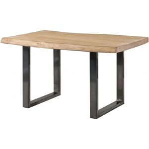 Massivmoebel24.de Table à manger en bois de mangue beige - Série FREEFORM 5 - Publicité Massivmoebel24.de Table à manger en bois de mangue beige - Série FREEFORM 5 - Publicité