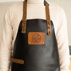 YourSurprise Tablier en Cuir pour Barbecue - Noir YourSurprise Tablier en Cuir pour Barbecue - Noir