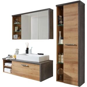 Ensemble de Meubles de Salle de Bain 'Bay' trendteam - 4 pièces Modernes Ensemble de Meubles de Salle de Bain 'Bay' trendteam - 4 pièces Modernes
