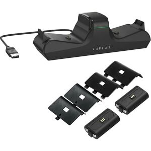 Raptor Gaming CSX200 Station de Chargement Double - Accessoires Contrôleur - Publicité Raptor Gaming CSX200 Station de Chargement Double - Accessoires Contrôleur - Publicité