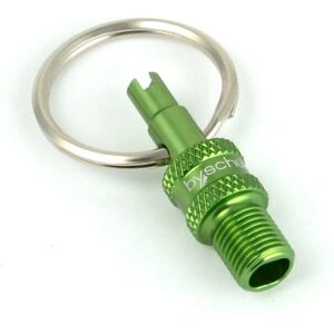 Schulz 10290 fietsreparatieonderdeel - Ventieladapter voor Tormino Mini SV/DV, Groen Schulz 10290 fietsreparatieonderdeel - Ventieladapter voor Tormino Mini SV/DV, Groen