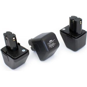 VHBW 3x Batería NiMH 12V para Herramientas Würth - Alta Capacidad VHBW 3x Batería NiMH 12V para Herramientas Würth - Alta Capacidad