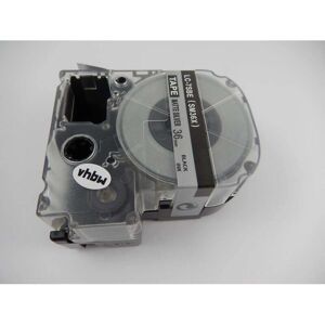 vhbw Label Tape Cassette - Compatible with KingJim SR3900 Series - 8m x 36mm - Black on Silver vhbw Label Tape Cassette - Compatible with KingJim SR3900 Series - 8m x 36mm - Black on Silver