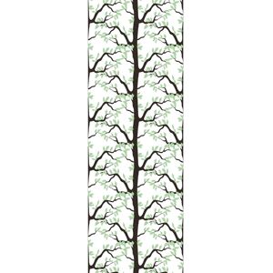 QUEENCE Rill Tapete - 90x250cm - Selbstklebend - Braun/Grün QUEENCE Rill Tapete - 90x250cm - Selbstklebend - Braun/Grün