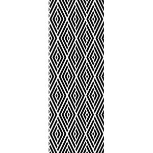 QUEENCE Ben Vinyltapete - Selbstklebend, 90x250cm, schwarz/weiß - Tapete QUEENCE Ben Vinyltapete - Selbstklebend, 90x250cm, schwarz/weiß - Tapete
