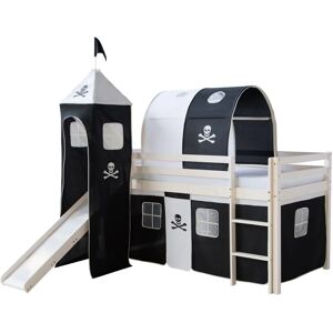 Lit Mezzanine Homestyle4u Thème Pirate - 90x200 - Publicité Lit Mezzanine Homestyle4u Thème Pirate - 90x200 - Publicité
