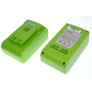 Vhbw Greenworks G24 Battery - 2x 5000mAh Lithium-ion - Green Vhbw Greenworks G24 Battery - 2x 5000mAh Lithium-ion - Green