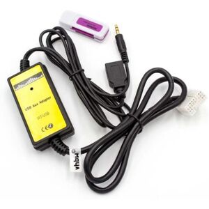 vhbw Honda Car Audio Adapter Cable - 150cm Black vhbw Honda Car Audio Adapter Cable - 150cm Black