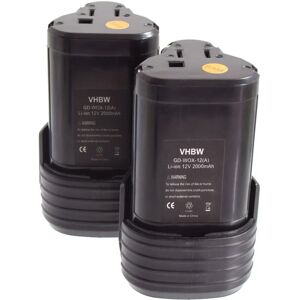 VHBW - Power Tool Battery 2000mAh - 12V - Replaces Worx WA3509 VHBW - Power Tool Battery 2000mAh - 12V - Replaces Worx WA3509