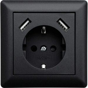 LEDmaxx USB1002 Kinderslot Stopcontact - Stroompunt LEDmaxx USB1002 Kinderslot Stopcontact - Stroompunt