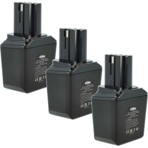 vhbw 3x Battery Replacement for Bosch GSB - Battery, 12V, NiMH vhbw 3x Battery Replacement for Bosch GSB - Battery, 12V, NiMH