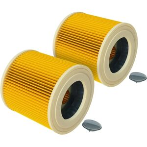 vhbw 2x - Vacuum Cleaner Filter - Yellow vhbw 2x - Vacuum Cleaner Filter - Yellow