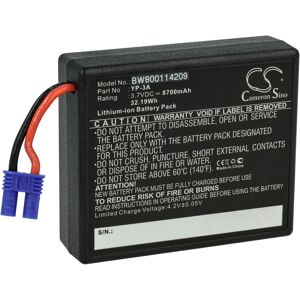 VHBW Battery for Yuneec H480 & ST16 Remote Controller - 8700mAh VHBW Battery for Yuneec H480 & ST16 Remote Controller - 8700mAh