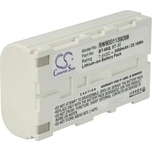 vhbw Topcon Battery - Model FC-2000/FC100/FC120/FC200 - High Capacity Li-Ion - White vhbw Topcon Battery - Model FC-2000/FC100/FC120/FC200 - High Capacity Li-Ion - White