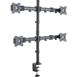 Monitorhållare för 4 skärmar - Svart Monitorhållare för 4 skärmar - Svart