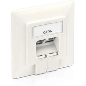 PureLink MCA200 Płyta na Ścianę - Ethernet CAT 6a, 2x RJ45, Biała - Akcesorium do Montażu PureLink MCA200 Płyta na Ścianę - Ethernet CAT 6a, 2x RJ45, Biała - Akcesorium do Montażu
