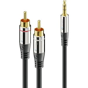 Sonero 5m Przedłużacz stereo audio - 3,5mm do 2 RCA Sonero 5m Przedłużacz stereo audio - 3,5mm do 2 RCA
