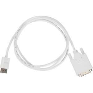 PureLink IS2010-015 Video Cable Adapter - 1.5m DisplayPort DVI-D White PureLink IS2010-015 Video Cable Adapter - 1.5m DisplayPort DVI-D White
