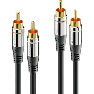 Sonero S-AC700-125 Audio Cable - 12.5m RCA Black Sonero S-AC700-125 Audio Cable - 12.5m RCA Black