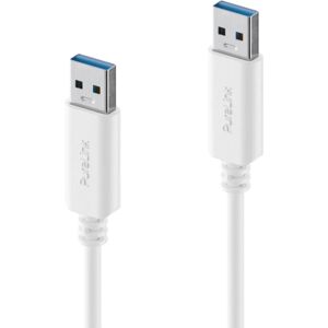 PureLink USB 3.1 Gen 1 Cable 2m - USB A White PureLink USB 3.1 Gen 1 Cable 2m - USB A White