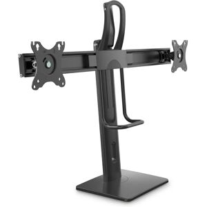 Dubbla monitorhållare PureMounts - Svart - VESA 75x75/100x100 Dubbla monitorhållare PureMounts - Svart - VESA 75x75/100x100