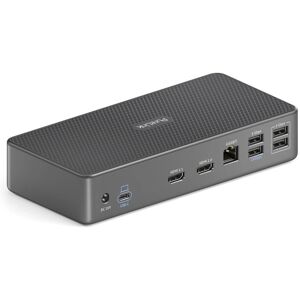 Purelink VL-D200 Laptop Dock - Dual Scherm, USB4, Grijs Purelink VL-D200 Laptop Dock - Dual Scherm, USB4, Grijs