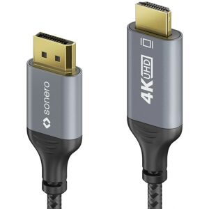 Kabel adaptora DisplayPort na HDMI Sonero 4K60 3m Kabel adaptora DisplayPort na HDMI Sonero 4K60 3m