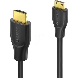 Sonero HDMI-kabel - 3m - Stöder 4K - Svart Sonero HDMI-kabel - 3m - Stöder 4K - Svart