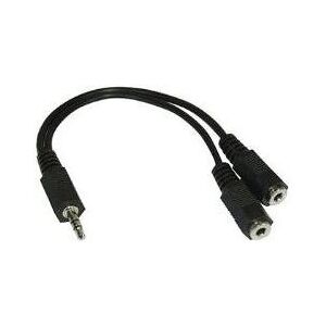 HDSUPPLY LP-AA120-V2 - Audio cable - 0.1 m - 3.5mm stereo - Black HDSUPPLY LP-AA120-V2 - Audio cable - 0.1 m - 3.5mm stereo - Black