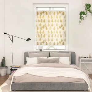Lichtblick Golden Drops Digitaldruck Plissee - Fensterrollo Lichtblick Golden Drops Digitaldruck Plissee - Fensterrollo